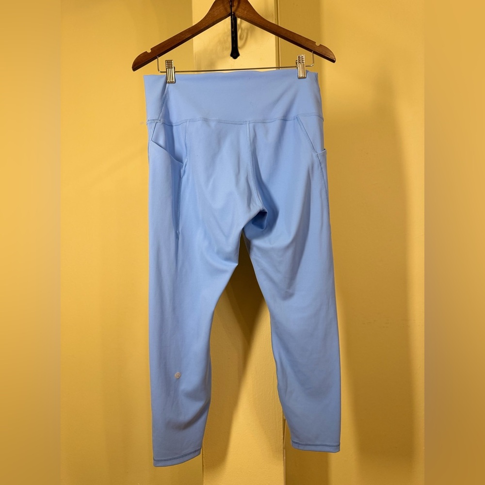 NWOT Lululemon Wunder Train High-Rise Tight with Pockets 25" Aero Blue - Picture 7 of 10